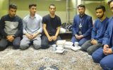 حضور شبانه فرماندار سراب در خوابگاه دانشجویان