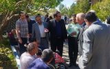بازدیدفرماندار شهرستان سراب  واعضای شورای تامین  از مرکز نگهداری سالمندان و معلولین روستای سردها
