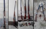 دستگیری دو گروه شکارچی غیر مجاز در شهرستان سراب