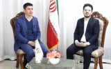 فیاض محمد باقری ، کاندیدای انتخابات مجلس شورای اسلامی میهمان صندلی داغ صبح سراب شد