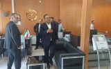 بازدید فرماندار شهرستان سراب از روند تخصیص ارز اربعین در سراب