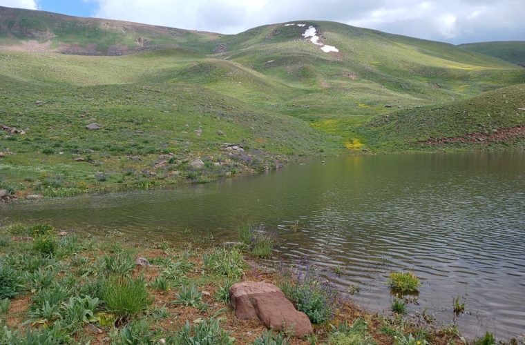 طبیعت زیبای قره گول در دامنه های سبلان